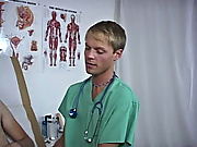 Dr. Blake is on shift today at the clinic and a four students have an selection to get their physicals free hunk stud gay porn